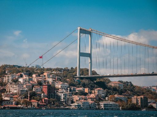 Bosphorous Bridge That Link Europe And Asia Continent Of Istanbul