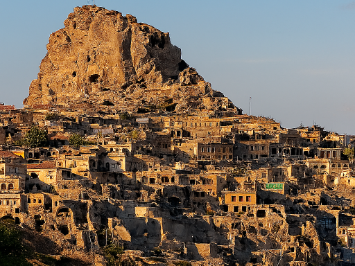 Uchisar Castle, Cappadocia