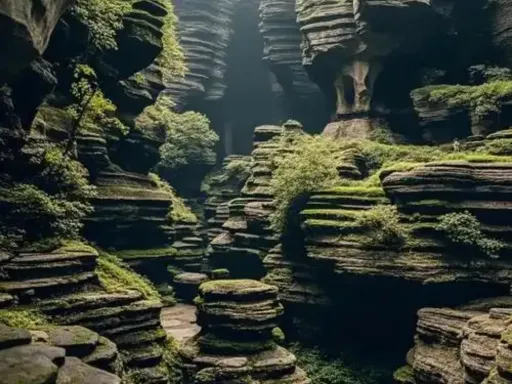 梭布垭石林