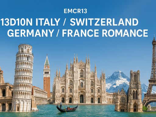 13D10N ITALY / SWITZERLAND / GERMANY / FRANCE ROMANCE